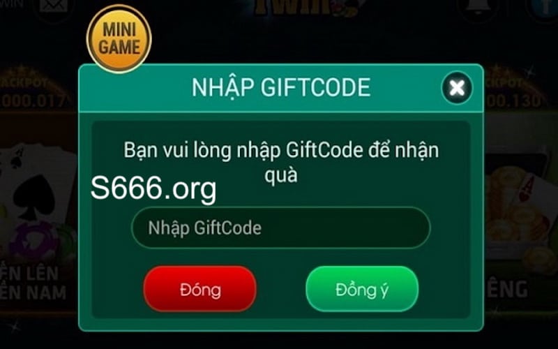 Nhận giftcode chơi tiến lên miền nam cyber