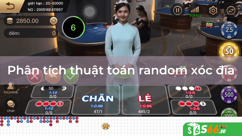 Phân tích thuật toán random xóc đĩa